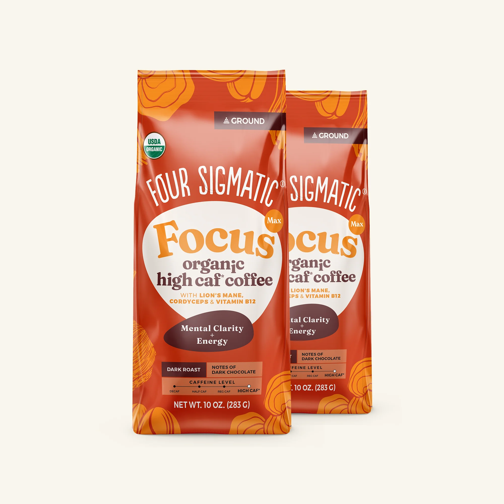 Focus Max High Caf Ground Coffee - Dark - Image 3