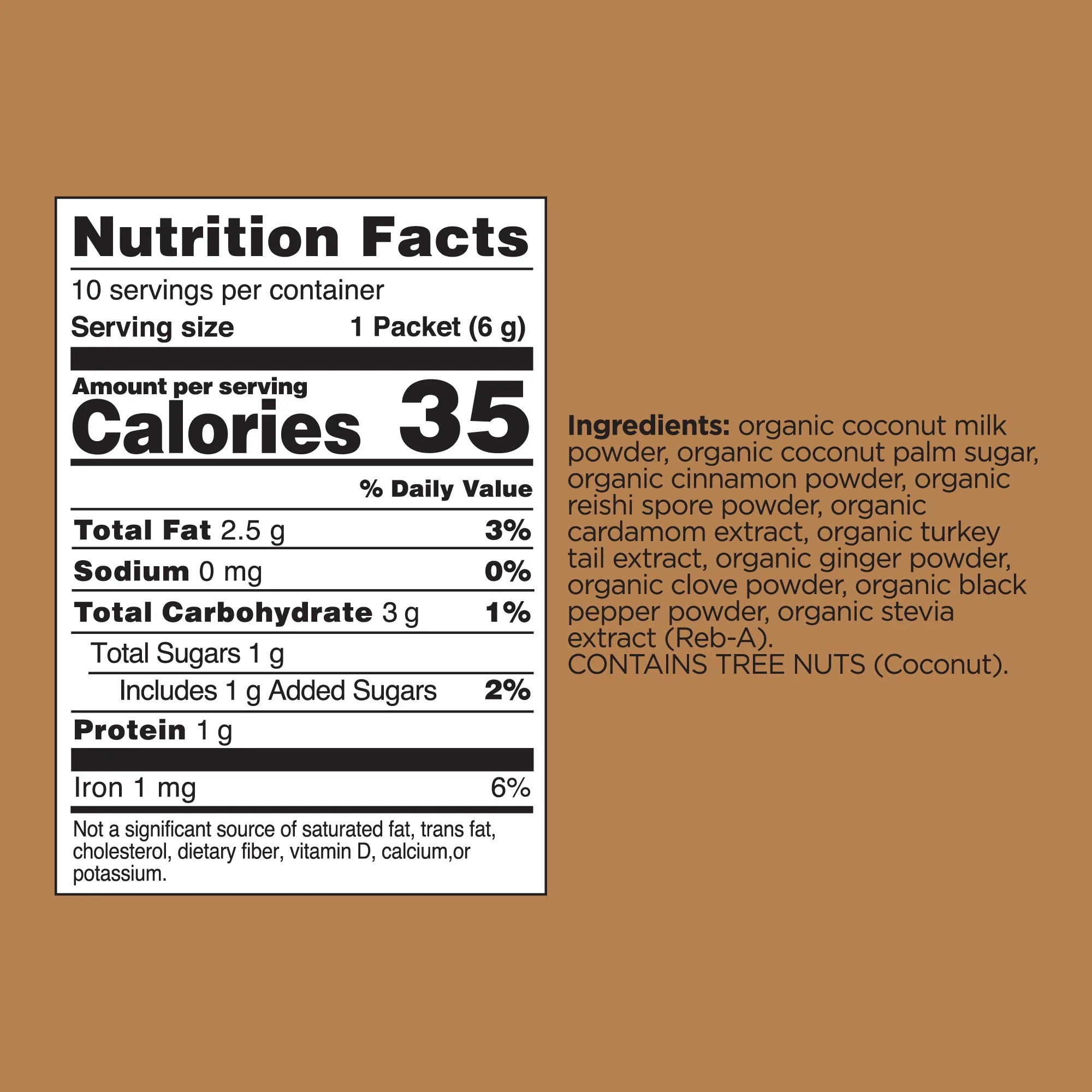 Calm Chai Latte, Packets - Image 11