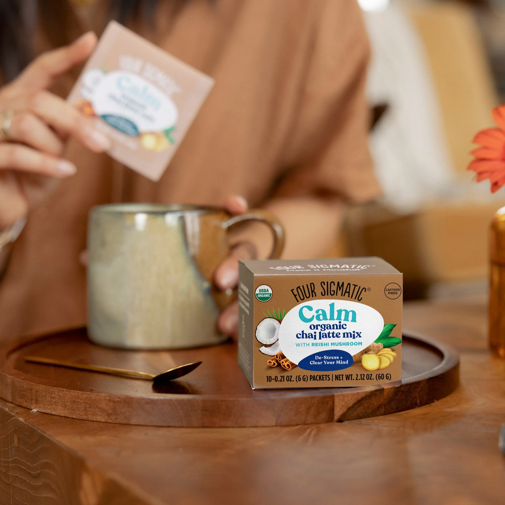 Calm Chai Latte, Packets - Image 8