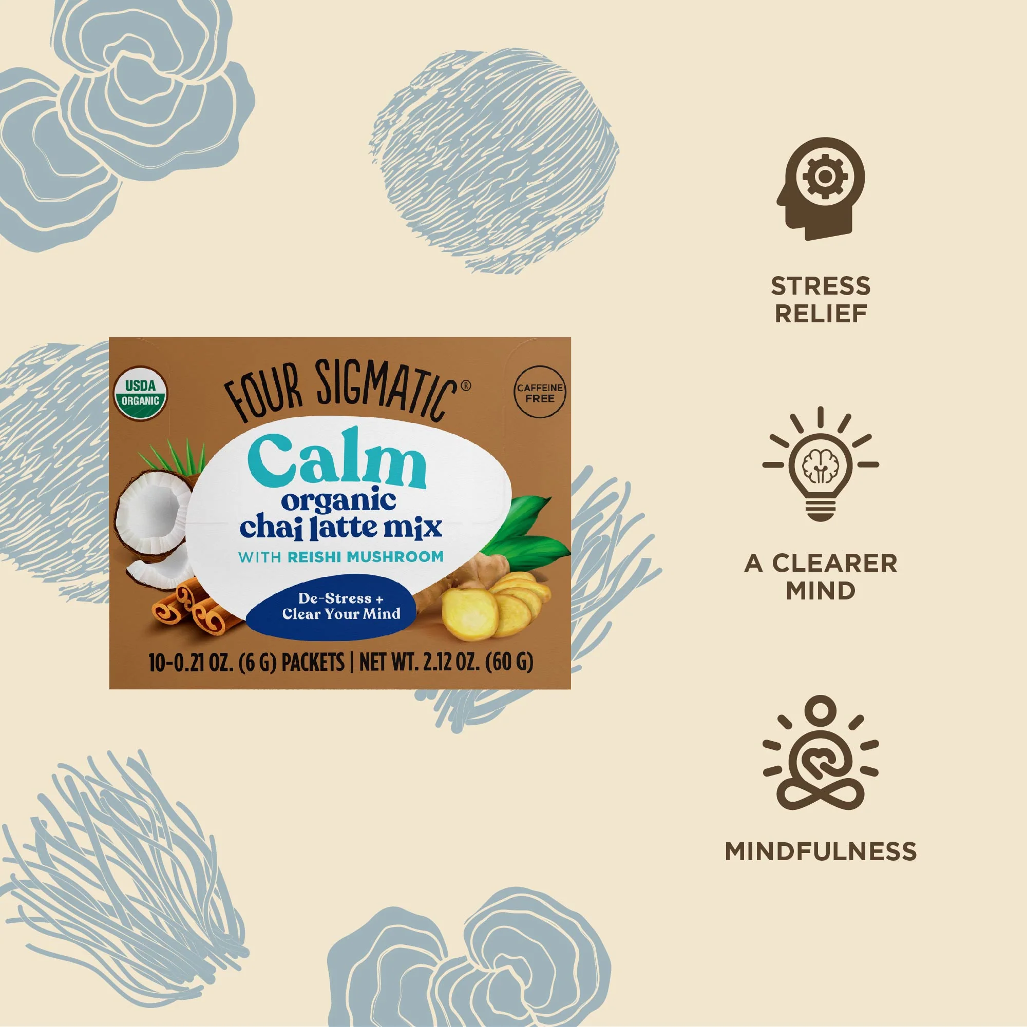 Calm Chai Latte, Packets - Image 9