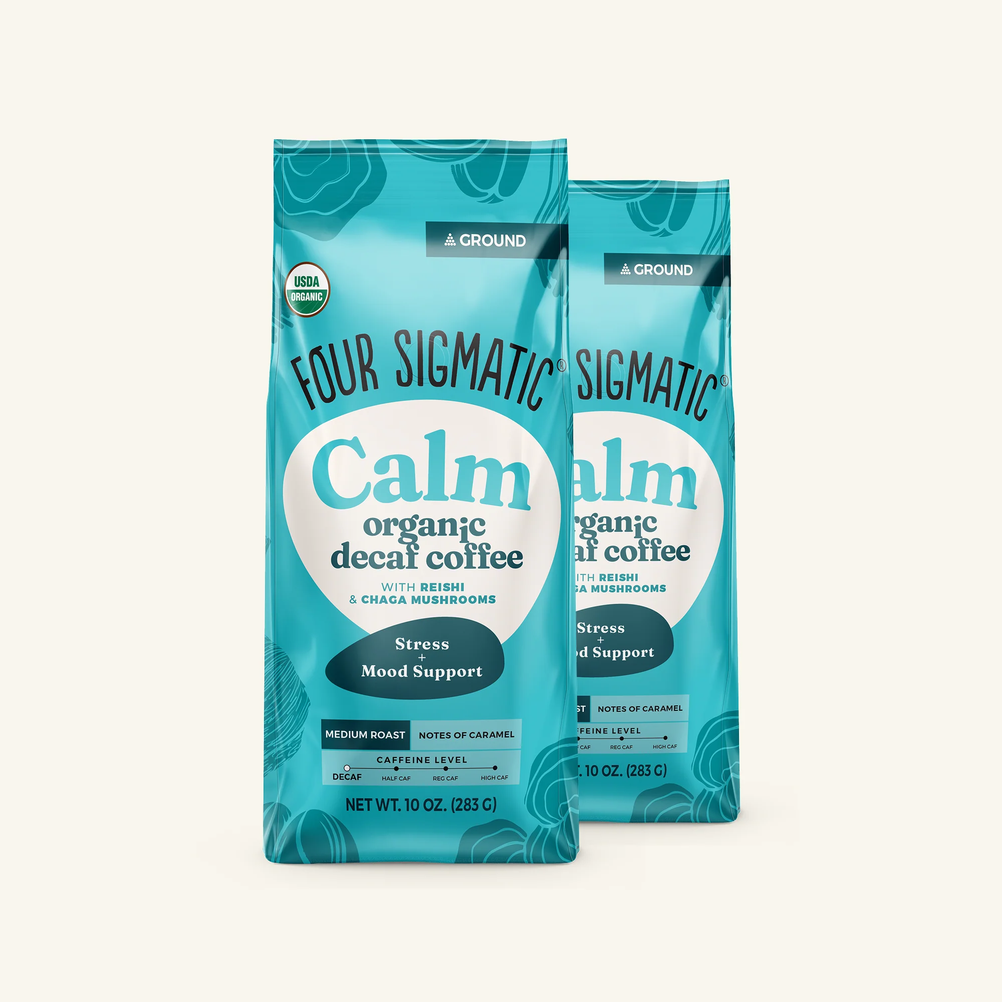 Calm Decaf Ground Coffee - Medium - Image 3