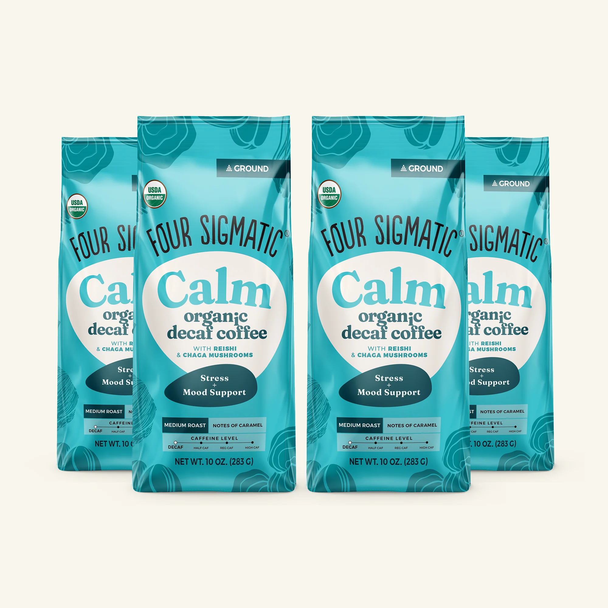 Calm Decaf Ground Coffee - Medium - Image 4