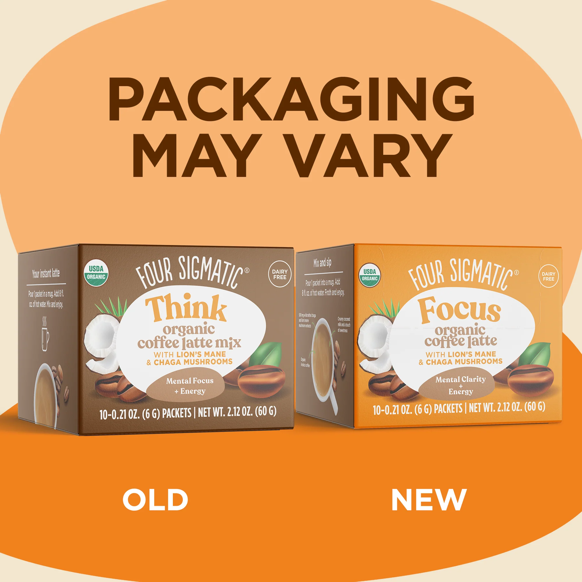 Focus Instant Coffee Latte, Packets - Image 3
