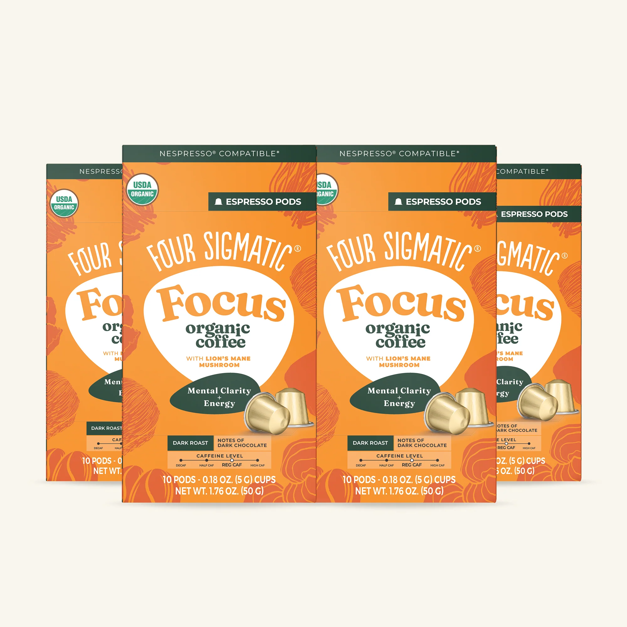 Focus Dark Roast Espresso Pods (10ct) - Image 4