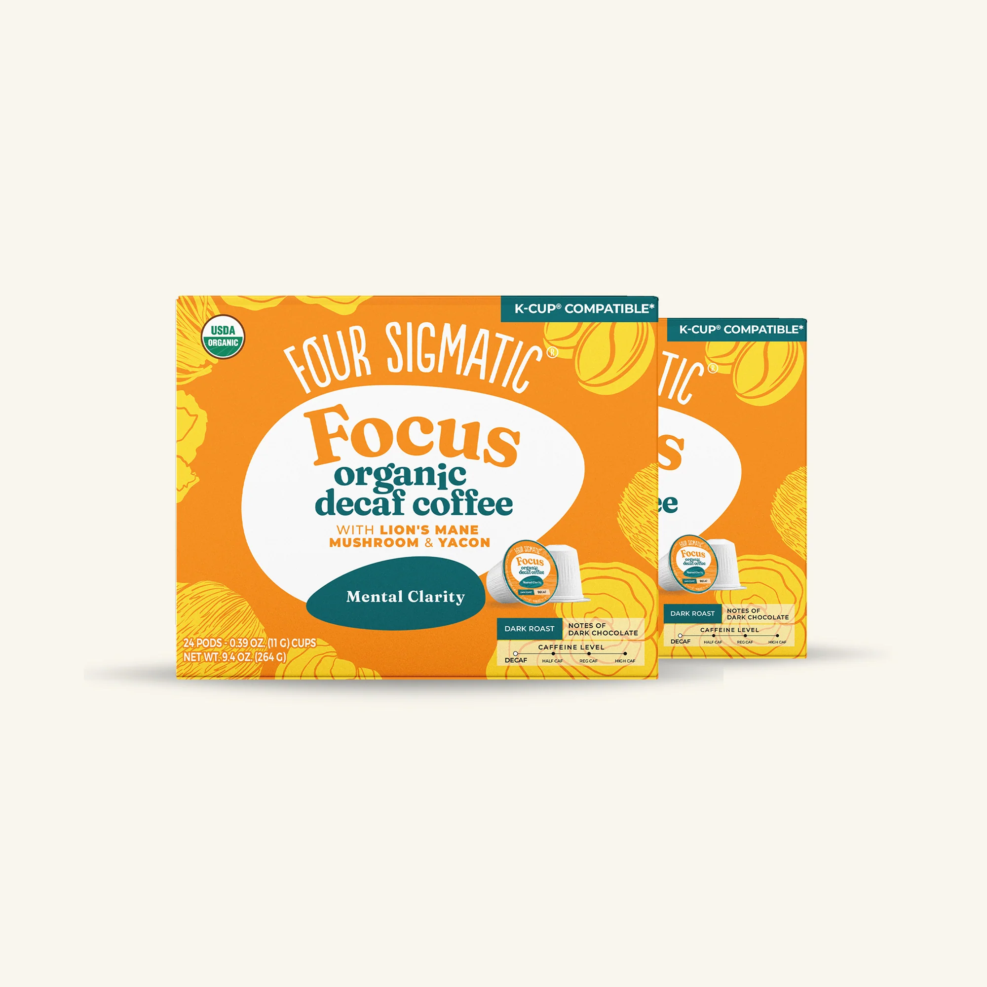 Focus Decaf Coffee Pods (24ct) - Image 3