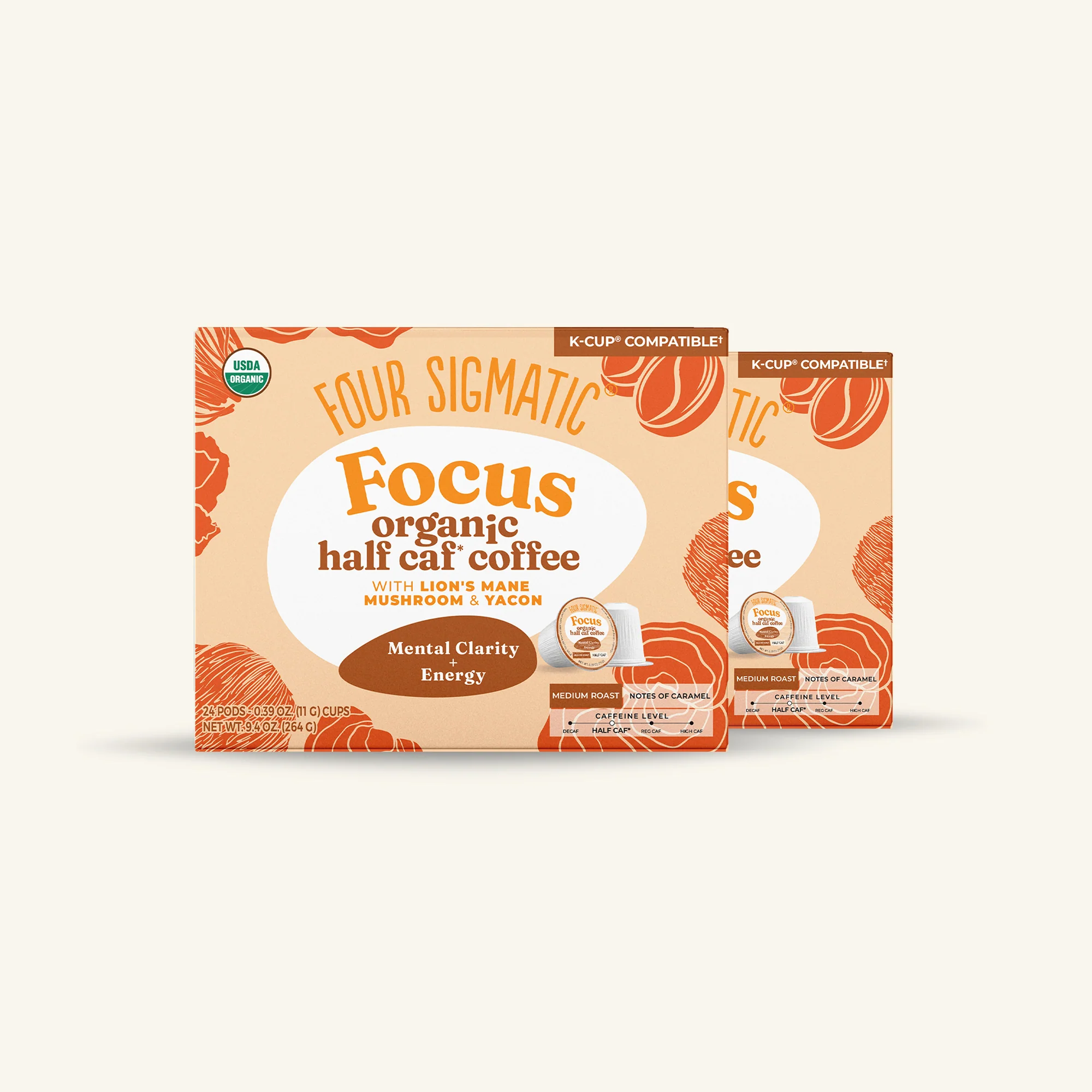 Focus Half-Caf Coffee Pods (24ct) - Image 3