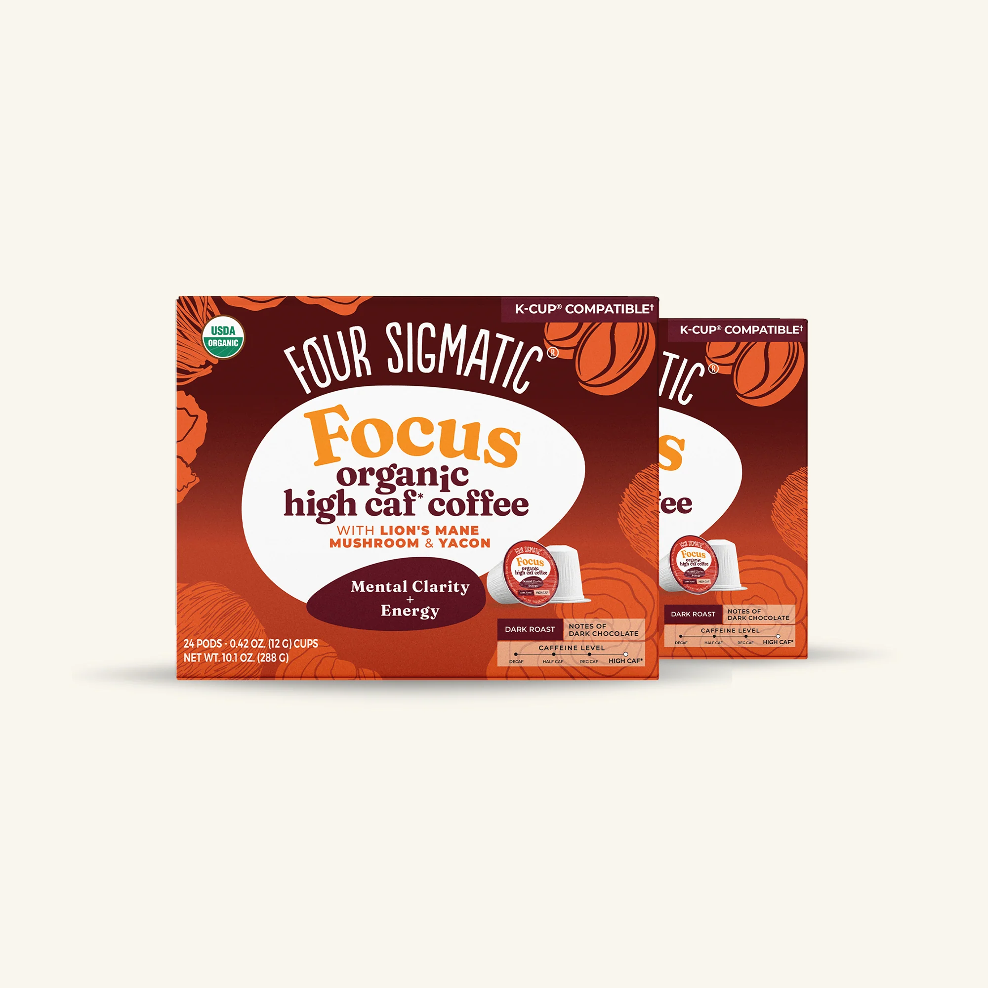 Focus High Caf Coffee Pods (24ct) - Image 3
