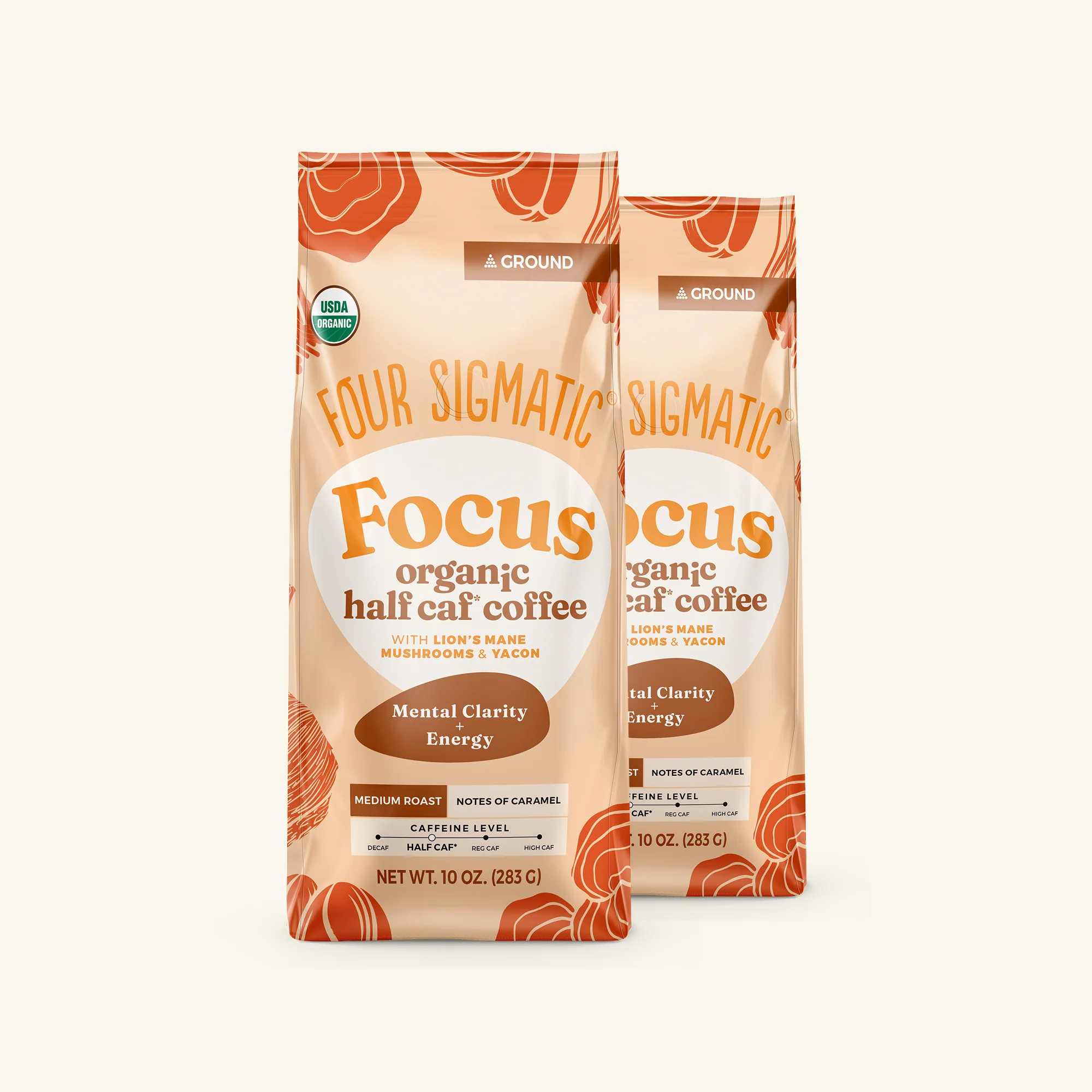 Focus Half Caf Ground Coffee - Medium - Image 3