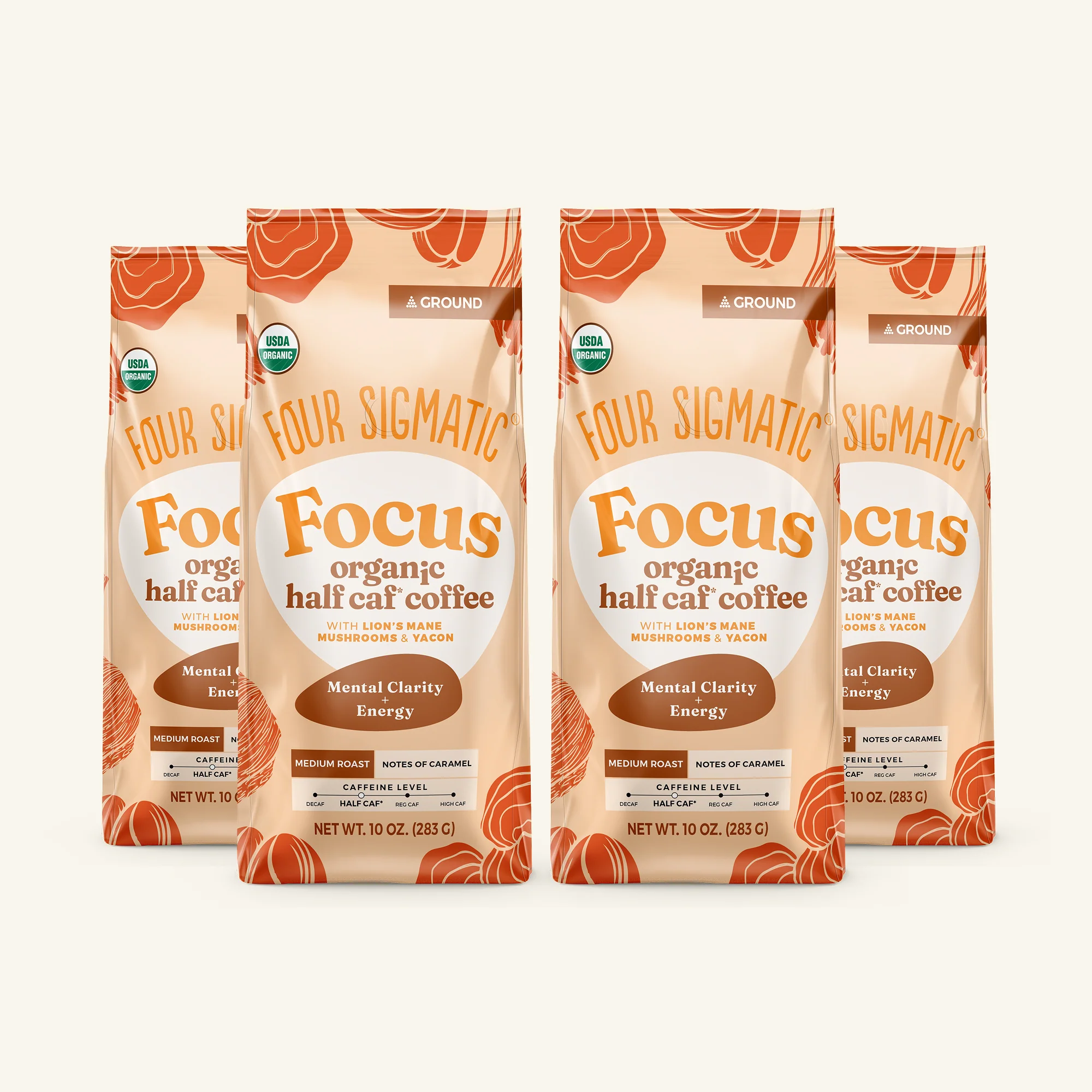 Focus Half Caf Ground Coffee - Medium - Image 4