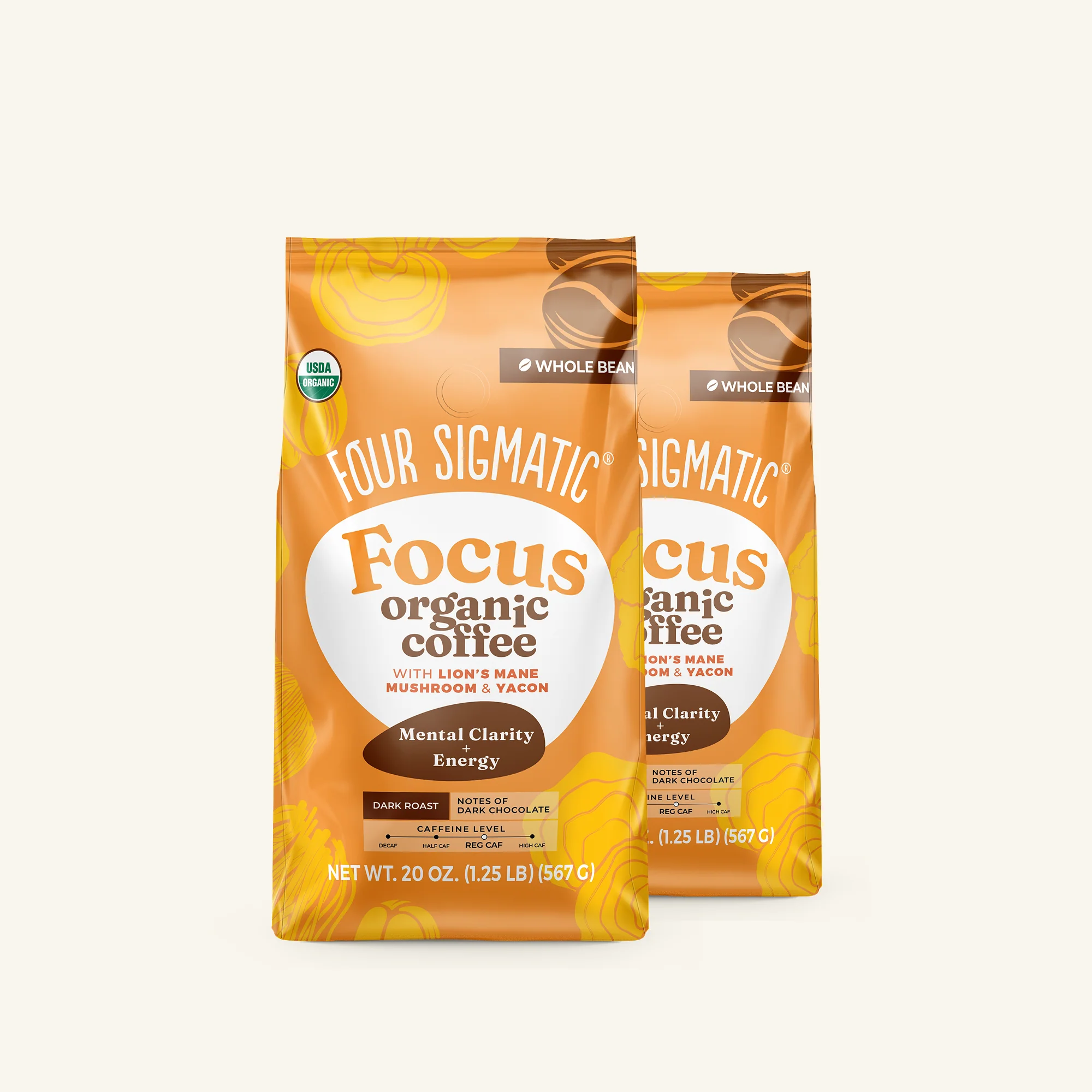 Focus Whole Bean Coffee - Dark (20oz) - Image 3
