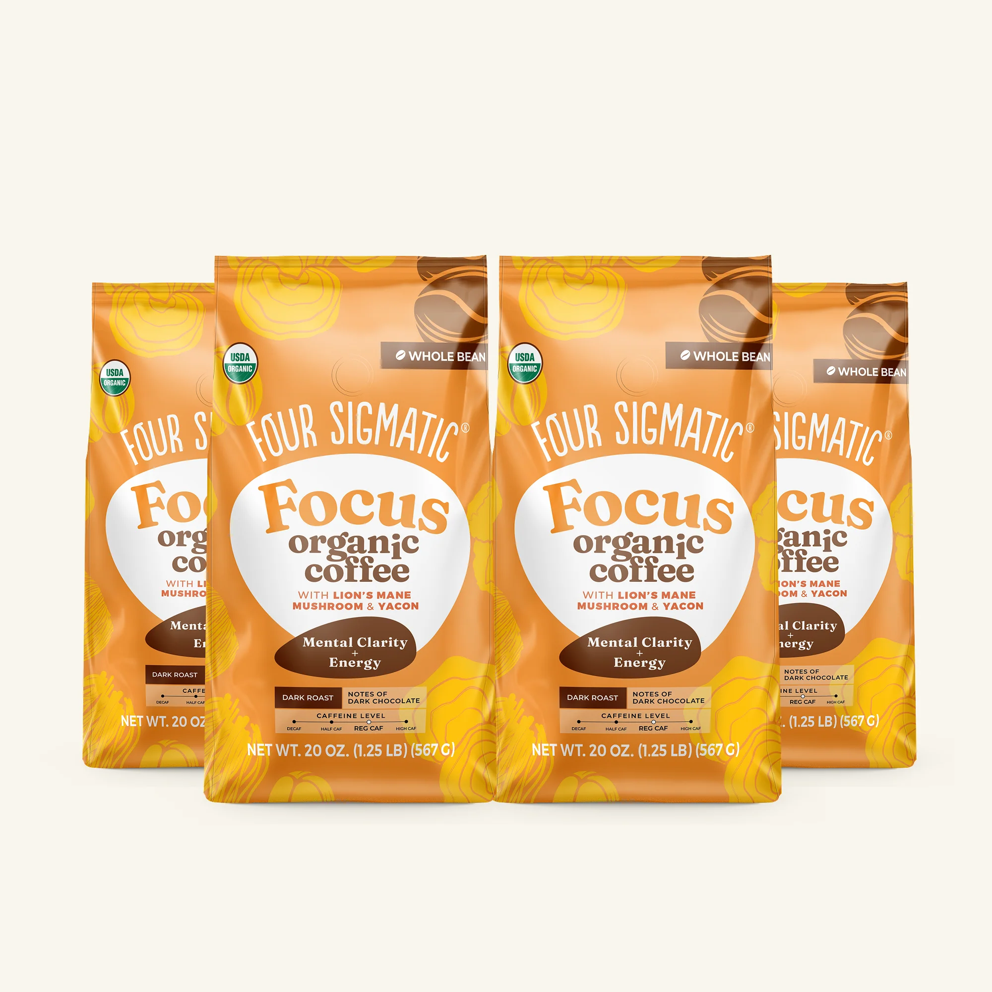 Focus Whole Bean Coffee - Dark (20oz) - Image 4